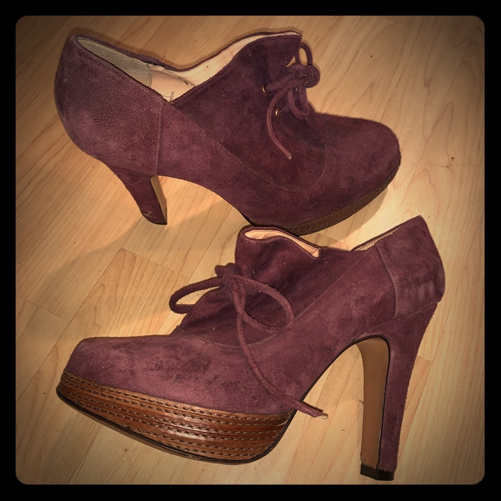 Purple/ plum pumps